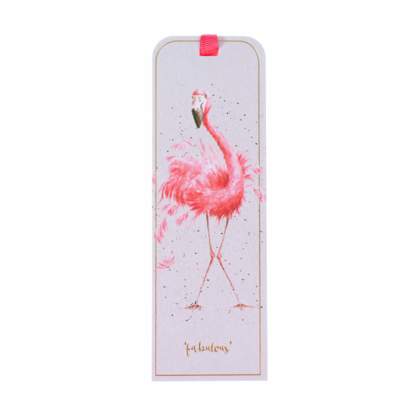Wrendale Boekenlegger "Flamingo"