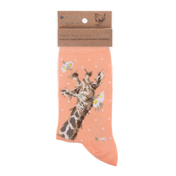 Wrendale Bamboe Sokken "Flowers" - Afbeelding 2