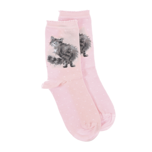 Wrendale Bamboe Sokken "Glamour Puss" - Afbeelding 3