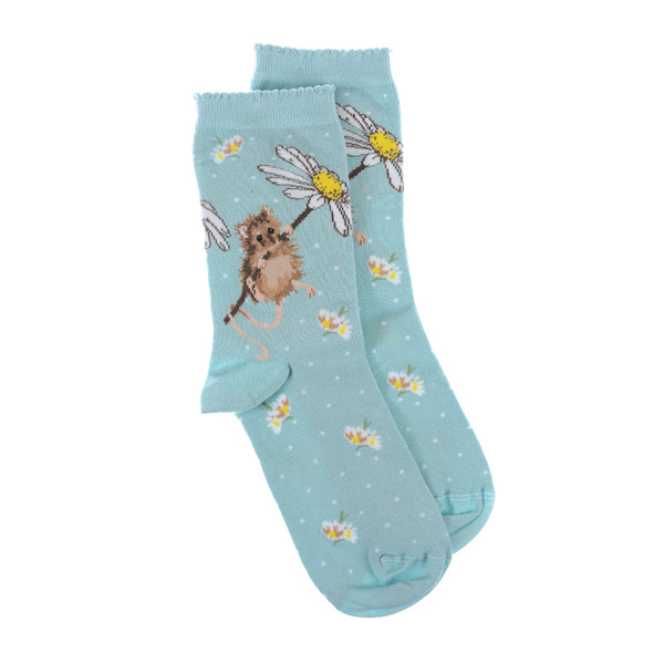 Wrendale Bamboe Sokken "Oops a Daisy" - Afbeelding 3