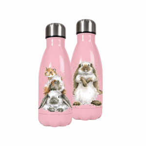 Wrendale Waterfles/thermosfles 260 Ml “Piggy In The Middle”