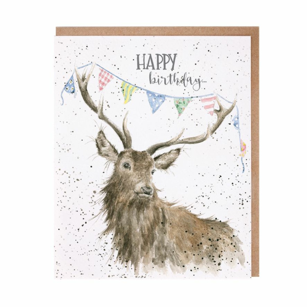 Wrendale Wenskaart Verjaardag "Birthday Bunting"