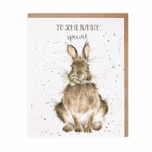 Wrendale Wenskaart Vriendschap “Some Bunny”