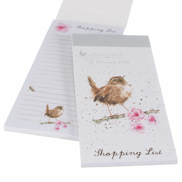 Wrendale Boodschappenblokje "Little Tweets"