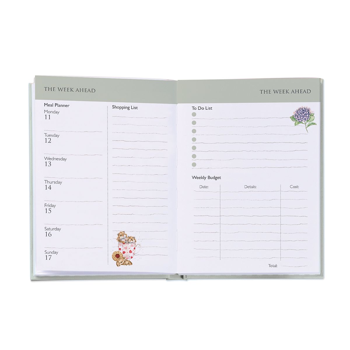 Wrendale Agenda 2025 “Diary Planner” Enjoy Books