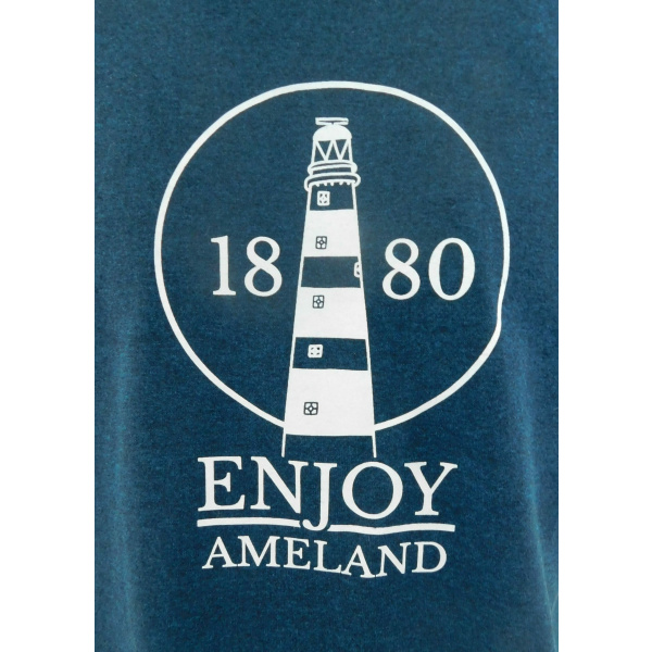 Heren T-shirt Enjoy Ameland "Midnight" - Afbeelding 4