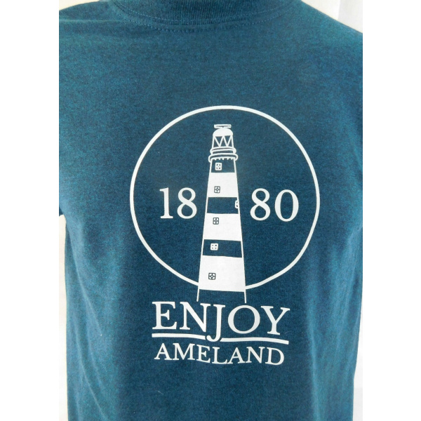 Heren T-shirt Enjoy Ameland "Midnight" - Afbeelding 2
