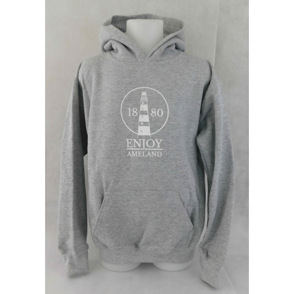 Kinder hoodie Enjoy Ameland - Sport Grey