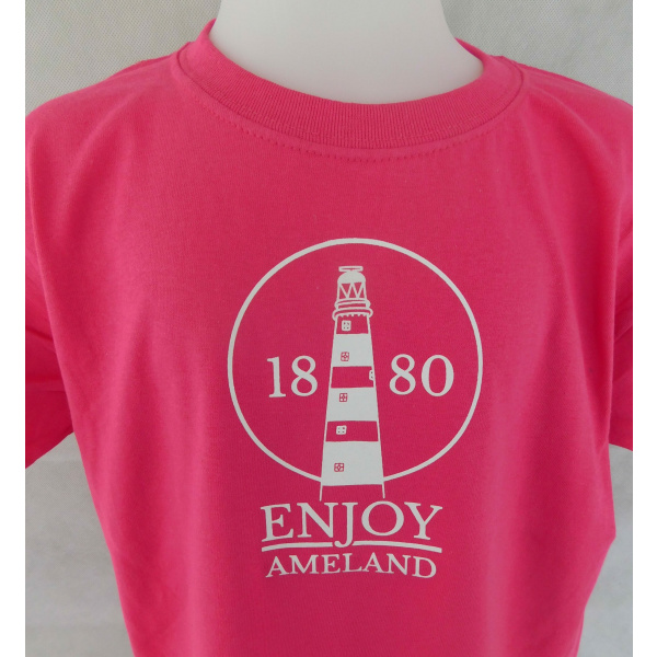Kinder T-shirt Enjoy Ameland "Heliconia" - Afbeelding 2