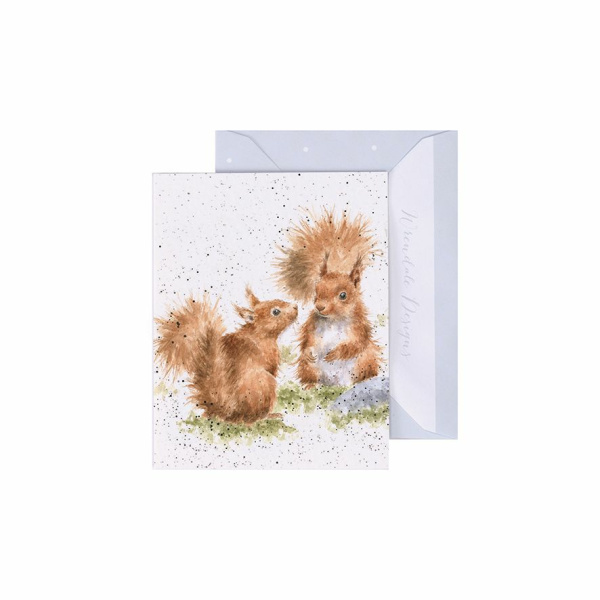 Wrendale Mini Card "Between Friends"