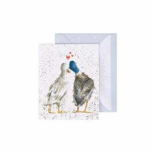 Wrendale Mini Card “Duck Love”