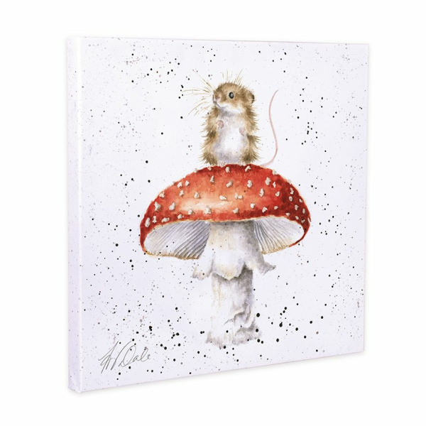 Wrendale canvas 20x20cm " He's a Fun Gi"
