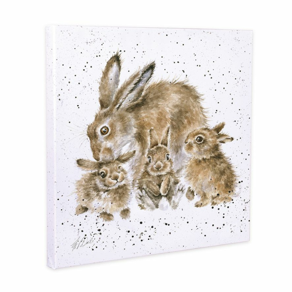 Wrendale canvas 20x20cm " Furever and Always"