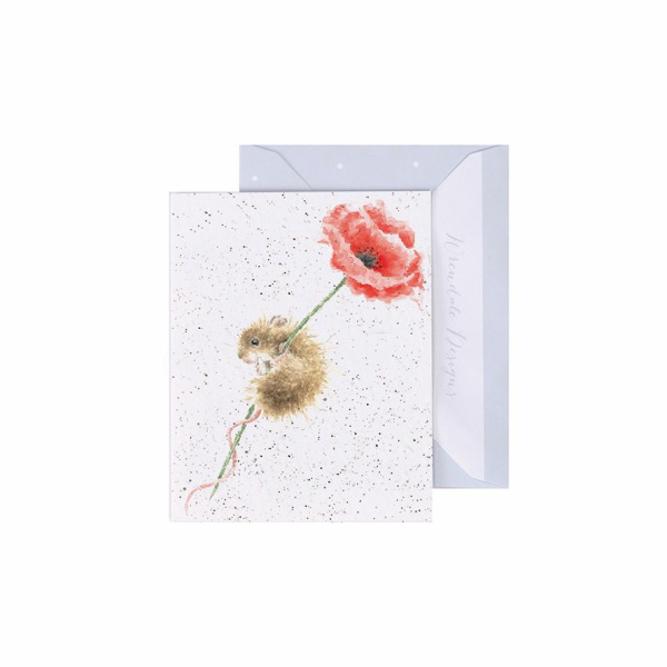 Wrendale Mini Card "Poppy"