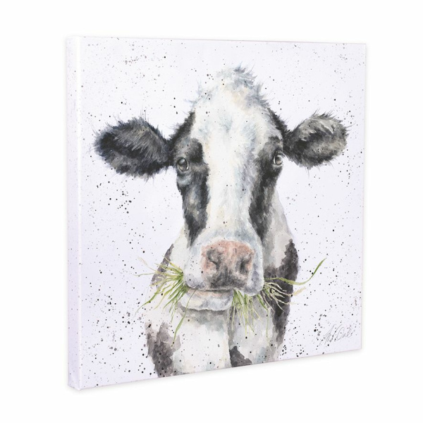 Wrendale canvas 20x20cm " Milk Maid"