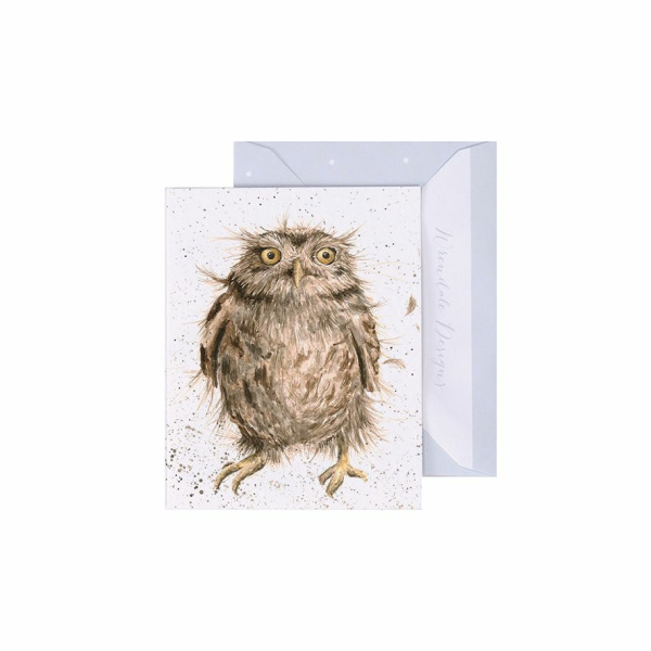 Wrendale Mini Card "What a Hoot"