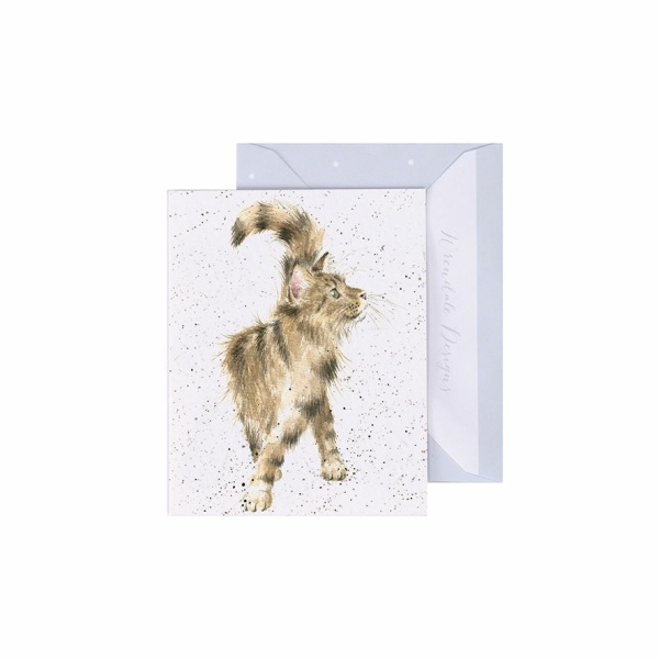 Wrendale Mini Card "Just Purrrfect"