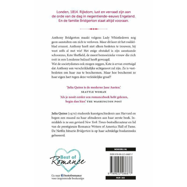 Bridgerton 2 | De verliefde graaf - Julia Quinn - Afbeelding 2