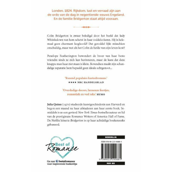 Bridgerton 4 | Een nobel streven - Julia Quinn - Afbeelding 2