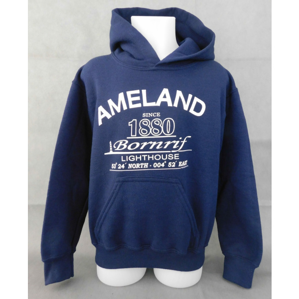 Kinder hoodie Waddenwear - Navy