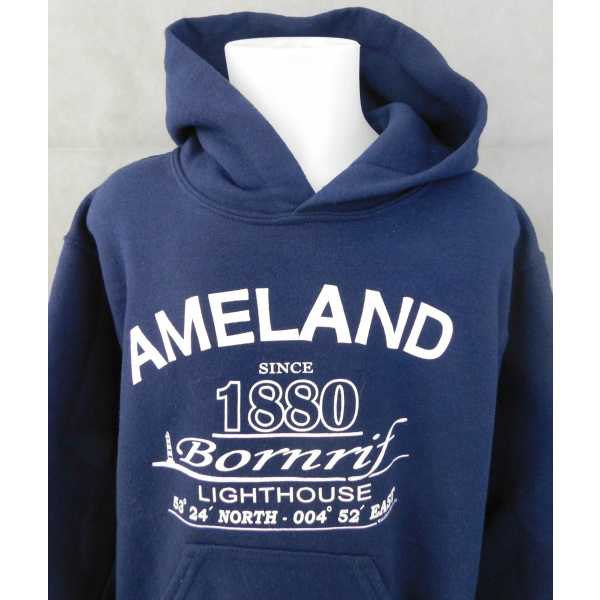 Kinder hoodie Waddenwear - Navy - Afbeelding 2