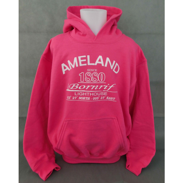 Kinder hoodie Waddenwear - Heliconia