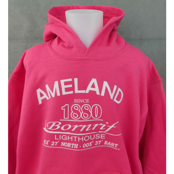 Kinder hoodie Waddenwear - Heliconia - Afbeelding 2