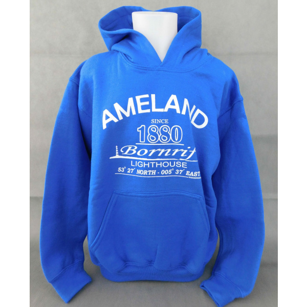 Kinder hoodie Waddenwear - Royal