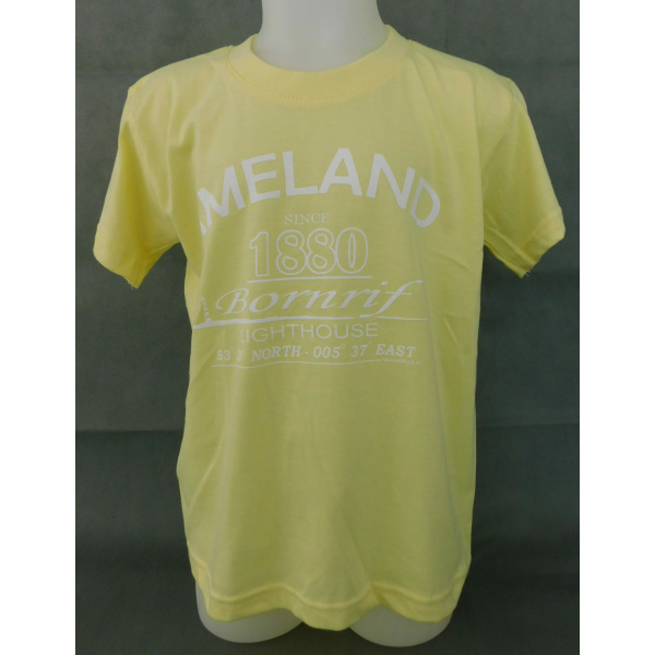 Kinder T-shirt Waddenwear "Yellow"