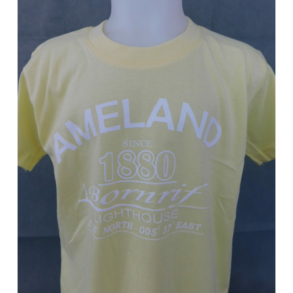 Kinder T-shirt Waddenwear "Yellow" - Afbeelding 2