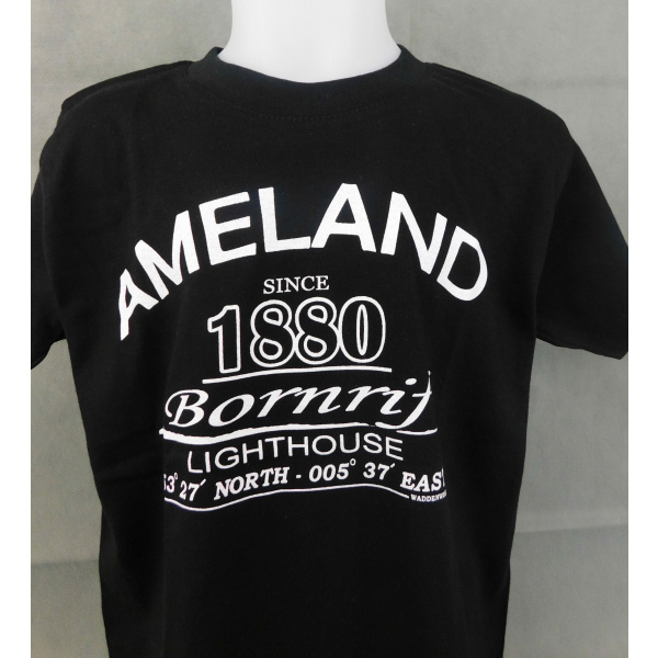 Kinder T-shirt Waddenwear "Black" - Afbeelding 2