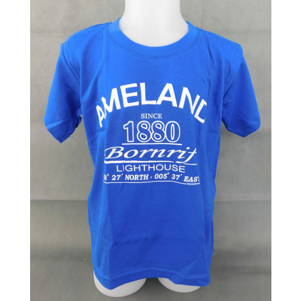 Kinder T-shirt Waddenwear "Royal"