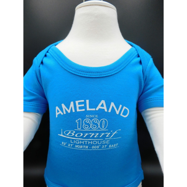 Rompertje Waddenwear "Boys Blue" - Afbeelding 2