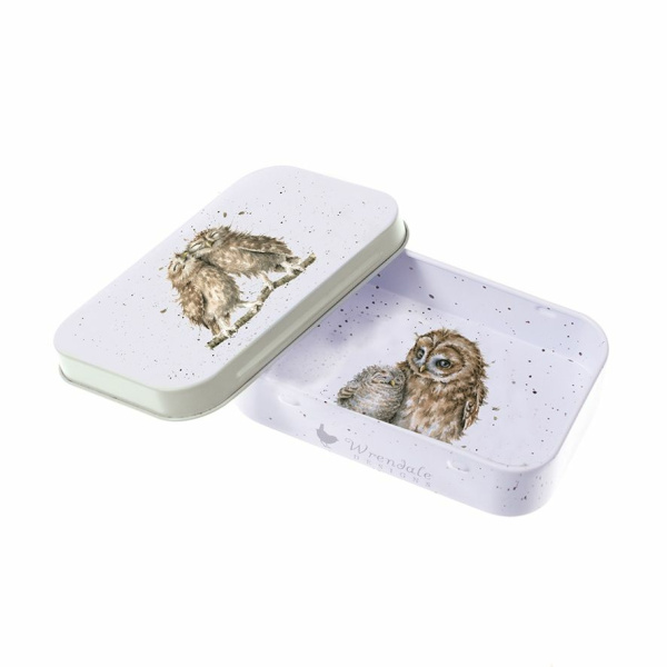 Wrendale Blikje Owl "Birds of a Feather"