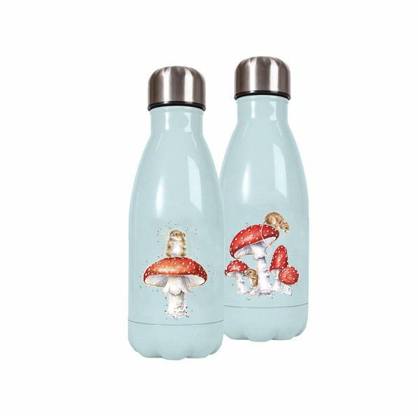 Wrendale Waterfles/thermosfles 260 ml "Fun-Gi"