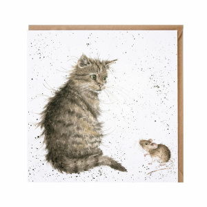 Wrendale Wenskaart “Cat & Mouse”