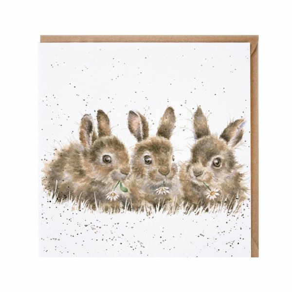 Wrendale Wenskaart "Daisy Chain"