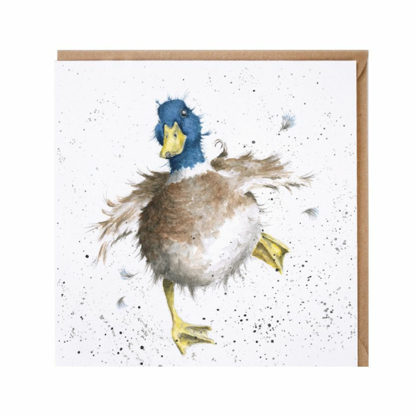Wrendale Wenskaart "A Waddle and a Quack"