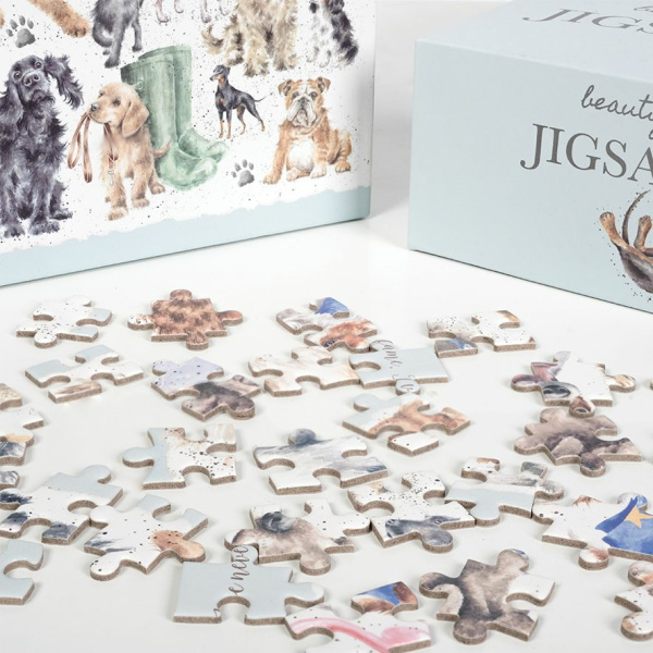 Wrendale Puzzel 1000 Stukjes "A Dog's Life" - Afbeelding 3