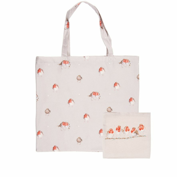 Wrendale Opvouwbare Tas "Jolly Robin"