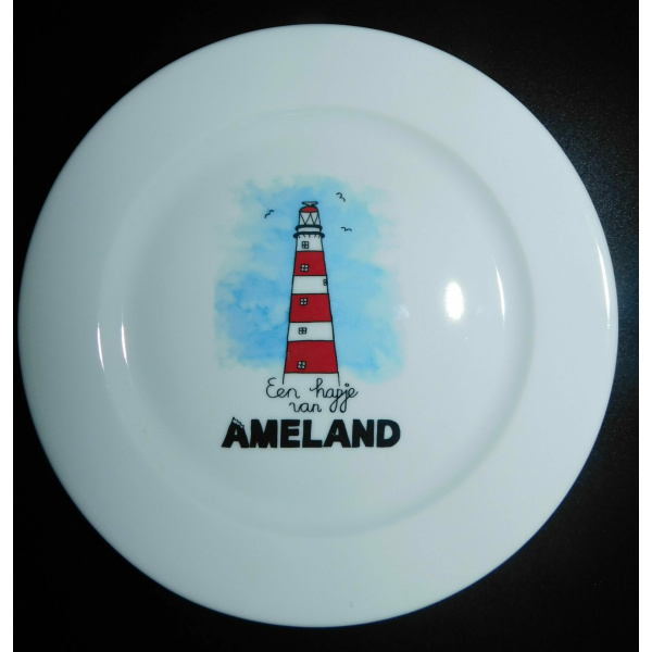Ontbijtbordje 21cm "Enjoy Ameland"