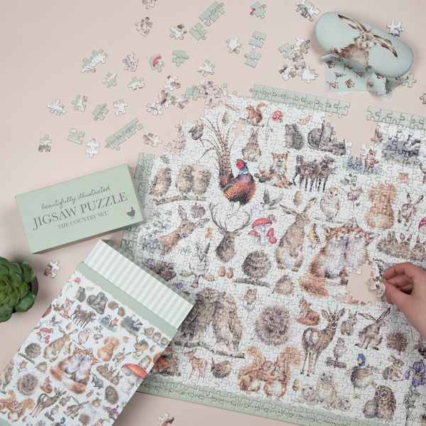 Wrendale Puzzel 1000 Stukjes "The Country Set" - Afbeelding 5