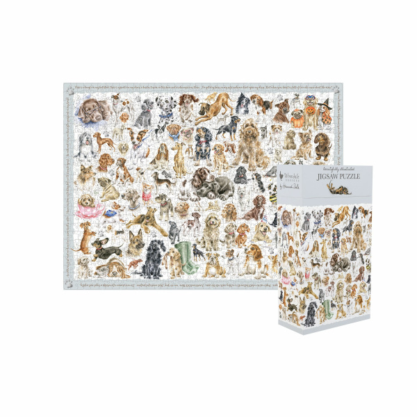 Wrendale Puzzel 1000 Stukjes "A Dog's Life"