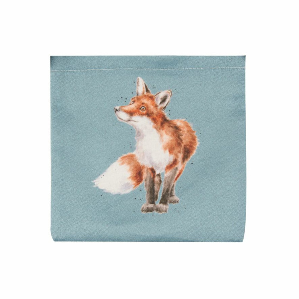 Wrendale Opvouwbare Tas Fox "Bright Eyed and Bushy Tailed" - Afbeelding 3