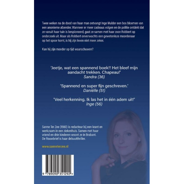 De rouwbrief - Sanne ter Zee - Afbeelding 2