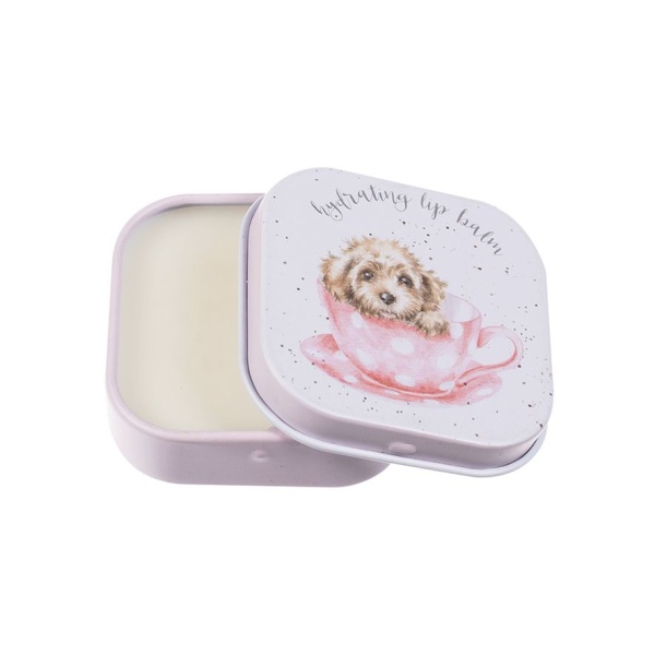 Wrendale Blikje Lippenbalsem Puppy "Teacup Pup"