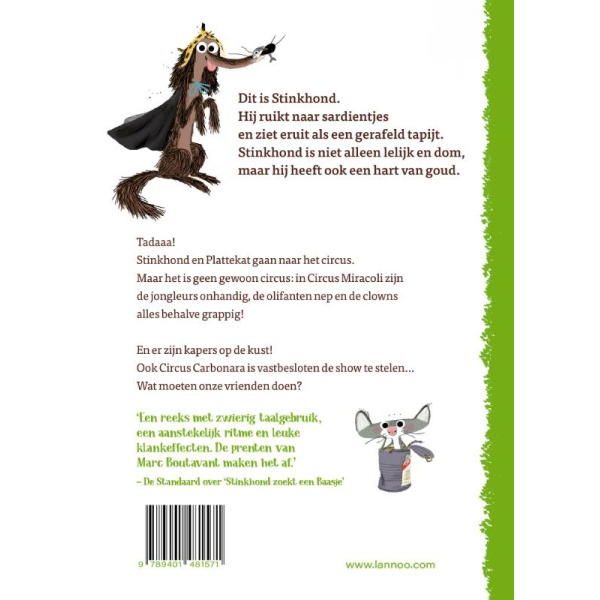 Stinkhond naar het circus - Colas Gutman & Marc Boutavant - Afbeelding 2