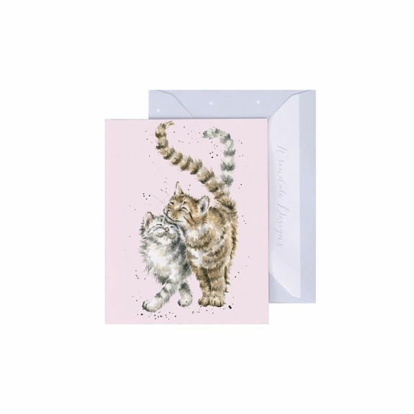 Wrendale Mini Card "Feline Good"