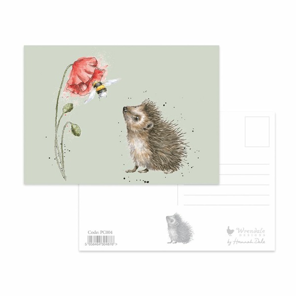 Wrendale Postcard Bee "Busy as a Bee"