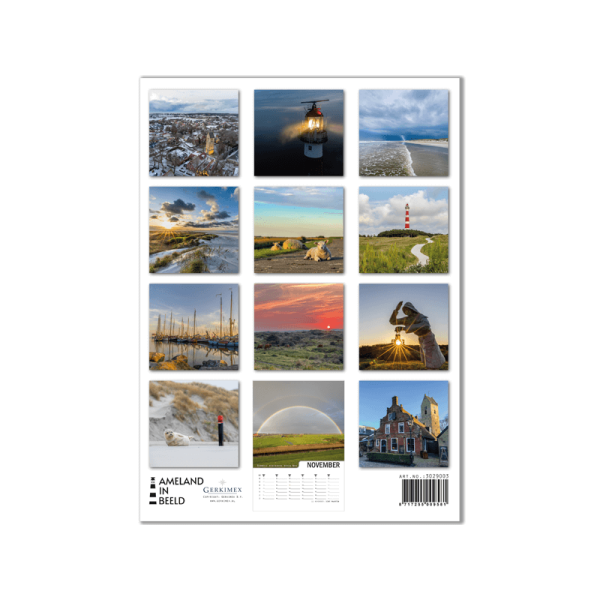 Ameland kalender 2026 "21x30cm" - Afbeelding 2